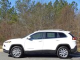 2016 Bright White Jeep Cherokee Limited 4x4 #111213251