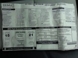 2012 GMC Sierra 1500 SLT Crew Cab 4x4 Window Sticker