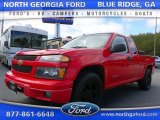 2004 Victory Red Chevrolet Colorado LS Extended Cab #111212850
