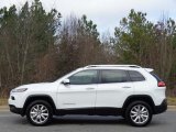 2016 Bright White Jeep Cherokee Limited 4x4 #111213220