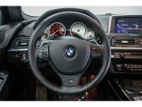 2013 BMW 6 Series 650i Coupe Frozen Silver Edition Steering Wheel