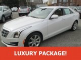 Crystal White Tricoat Cadillac ATS in 2016