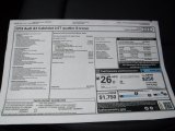 2016 Audi A3 2.0 Premium quattro Cabriolet Window Sticker