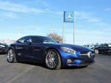 Brilliant Blue Metallic Mercedes-Benz AMG GT S in 2016