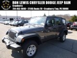 2016 Granite Crystal Metallic Jeep Wrangler Unlimited Sport 4x4 #111328330