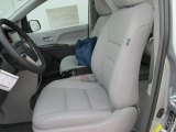 2016 Toyota Sienna XLE Ash Interior