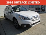 2016 Crystal White Pearl Subaru Outback 2.5i Limited #111328266