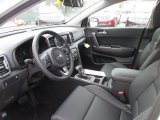 2017 Kia Sportage EX AWD Black Interior