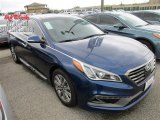 2016 Lakeside Blue Hyundai Sonata Limited #111351933