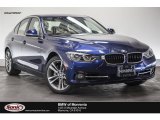 2016 Mediterranean Blue Metallic BMW 3 Series 340i Sedan #111389362
