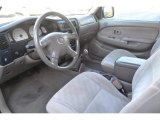 2001 Toyota Tacoma V6 Xtracab 4x4 Oak Beige Interior
