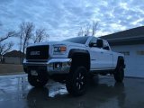 2015 Summit White GMC Sierra 2500HD SLE Crew Cab 4x4 #111428661