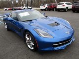Laguna Blue Metallic Chevrolet Corvette in 2016