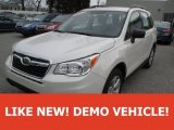 2016 Crystal White Pearl Subaru Forester 2.5i #111428221