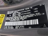 2016 Highlander Color Code for Predawn Gray Mica - Color Code: 1H1