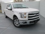 White Platinum Ford F150 in 2016