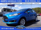 2016 Blue Candy Metallic Ford Fiesta SE Hatchback #111428131