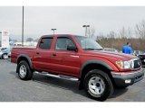 Impulse Red Pearl Toyota Tacoma in 2001