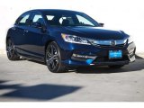 2016 Obsidian Blue Pearl Honda Accord Sport Sedan #111462063