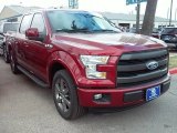 2016 Ruby Red Ford F150 Lariat SuperCrew #111500861