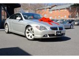 2005 Mineral Silver Metallic BMW 6 Series 645i Coupe #111500812