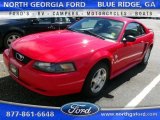 2004 Torch Red Ford Mustang V6 Coupe #111500805