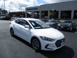 2017 White Hyundai Elantra Limited #111520824