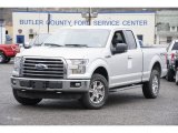 2016 Ingot Silver Ford F150 XLT SuperCab 4x4 #111523261