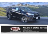 2016 Midnight Black Metallic Toyota Highlander XLE #111543991