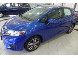 2015 Aegean Blue Metallic Honda Fit EX-L #111544294