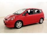 2008 Honda Fit Milano Red