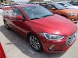 2017 Red Hyundai Elantra Limited #111567380