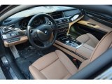 2015 BMW 7 Series 740Ld xDrive Sedan Saddle/Black Interior