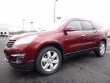 2016 Siren Red Tintcoat Chevrolet Traverse LT AWD #111597706