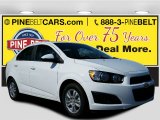 2016 Summit White Chevrolet Sonic LT Sedan #111631588