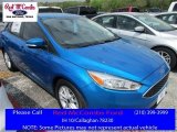 2016 Blue Candy Ford Focus SE Sedan #111631664