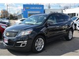 2015 Black Granite Metallic Chevrolet Traverse LT AWD #111631736