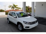 2015 Pure White Volkswagen Tiguan SEL #111631614