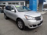 2015 Silver Ice Metallic Chevrolet Traverse LT AWD #111687124