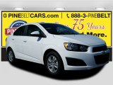 2016 Summit White Chevrolet Sonic LT Sedan #111738062