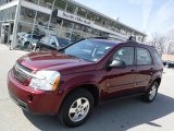 Deep Ruby Red Metallic Chevrolet Equinox in 2009