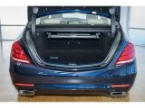 2016 Mercedes-Benz S 550e Plug-In Hybrid Sedan Trunk