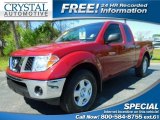 Red Brawn Nissan Frontier in 2006