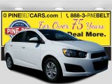 2016 Summit White Chevrolet Sonic LT Sedan #111770508