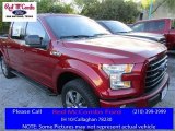 2016 Ruby Red Ford F150 XLT SuperCrew 4x4 #111809164