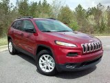 2016 Jeep Cherokee Sport 4x4 Front 3/4 View