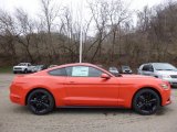 2016 Competition Orange Ford Mustang EcoBoost Coupe #111809212