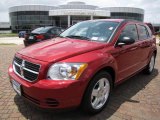 2009 Inferno Red Crystal Pearl Dodge Caliber SXT #11175320