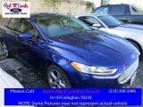 2014 Deep Impact Blue Ford Fusion S #111809194