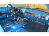 1971 Dodge Charger R/T Medium Blue Interior